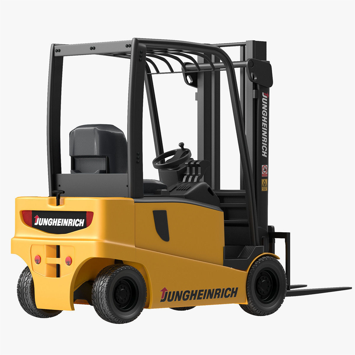 Forklift Jungheinrich 01 3D model_1