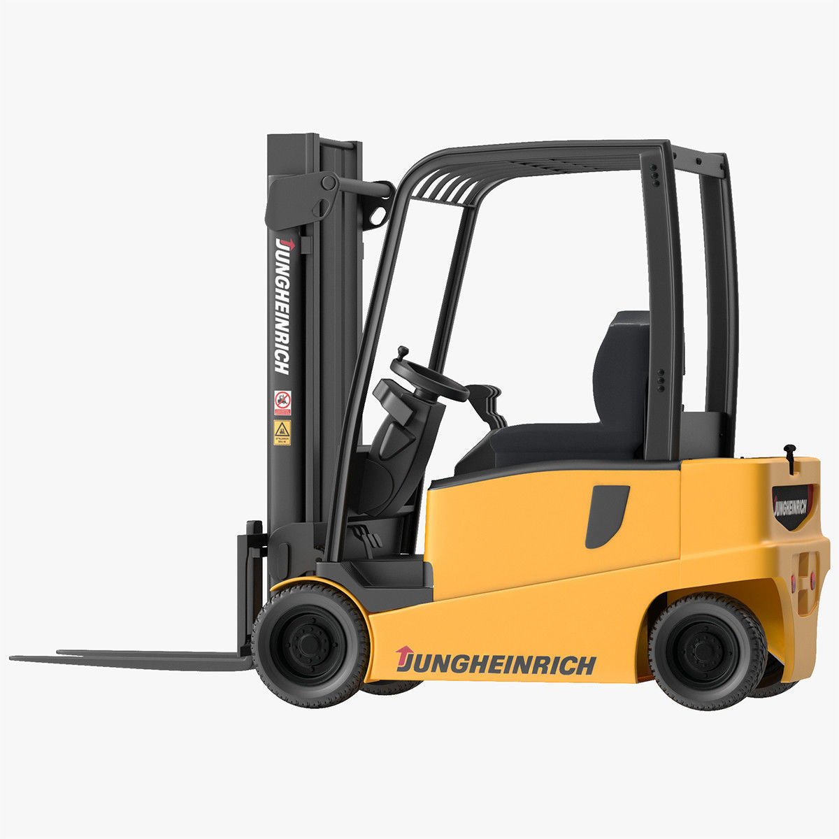 Forklift Jungheinrich 01 3D model_9