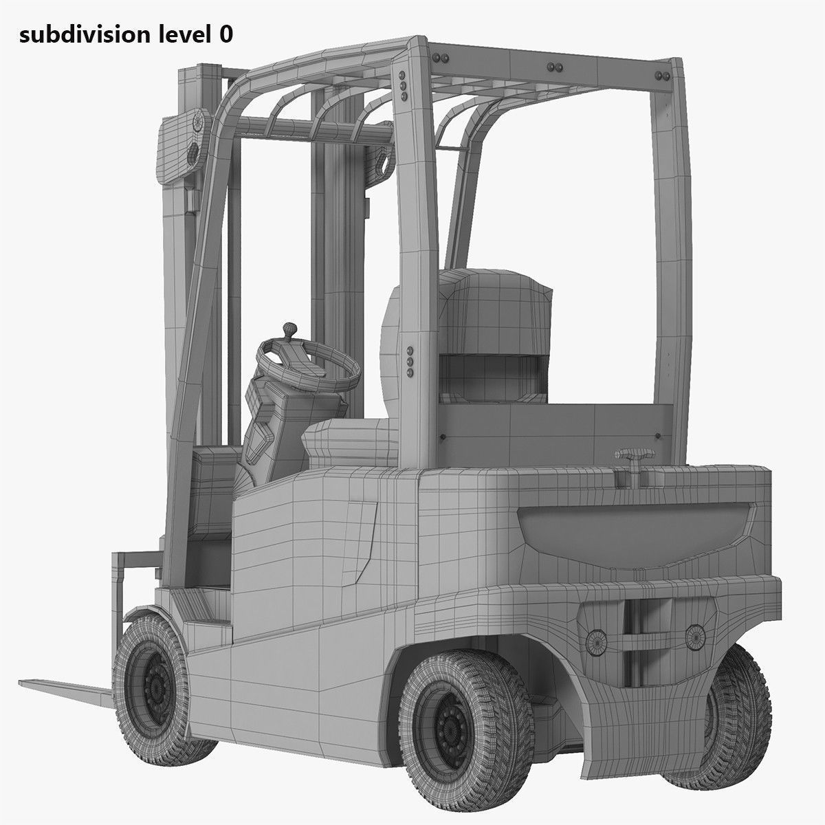 Forklift Jungheinrich 01 3D model_17