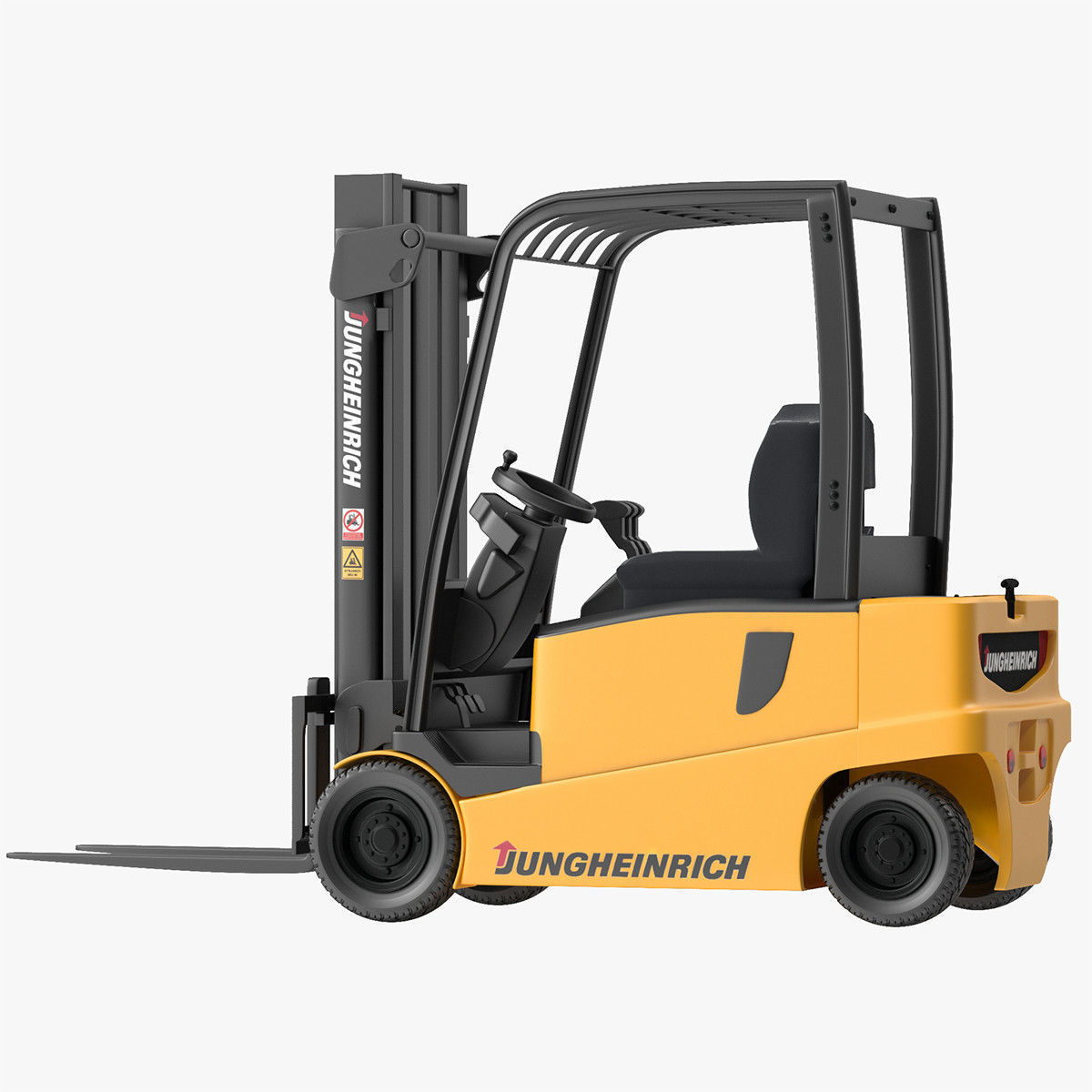Forklift Jungheinrich 01 3D model_14