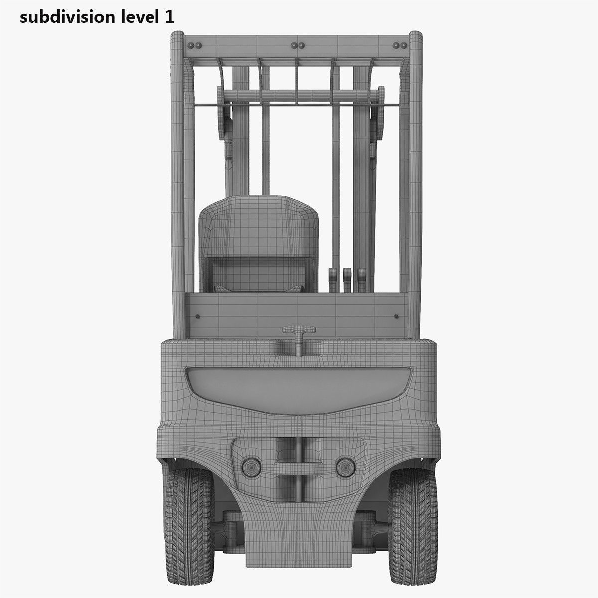 Forklift Jungheinrich 01 3D model_23