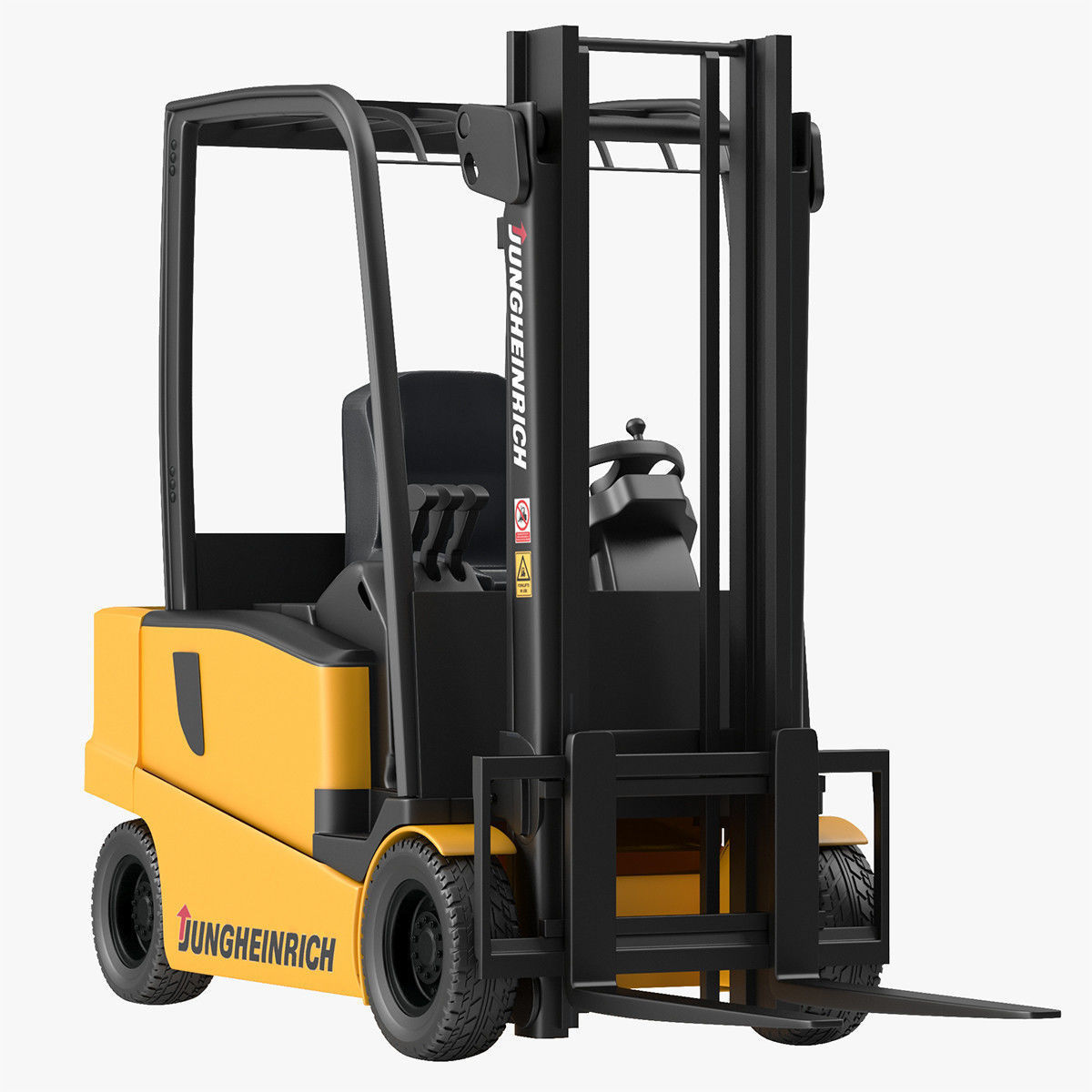 Forklift Jungheinrich 01 3D model_4