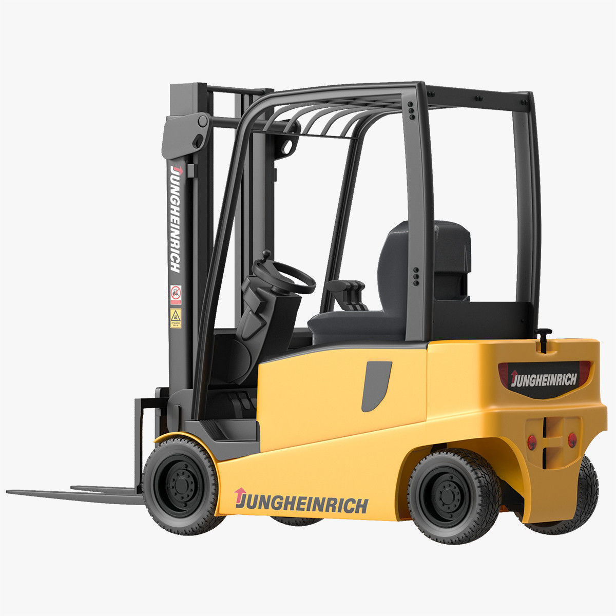 Forklift Jungheinrich 01 3D model_11