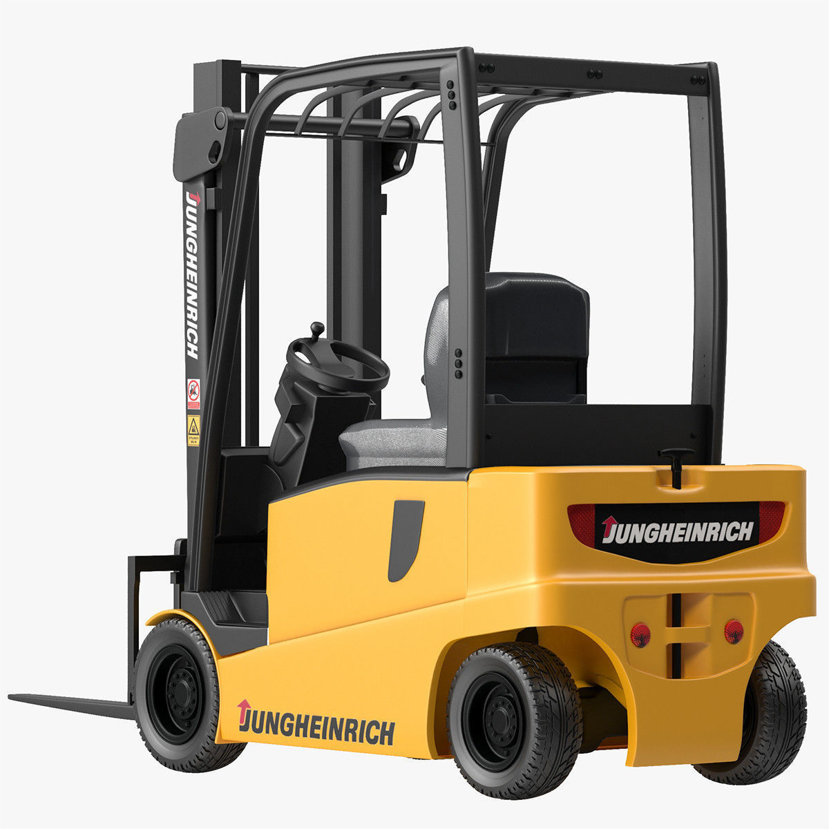 Forklift Jungheinrich 01 3D model_8