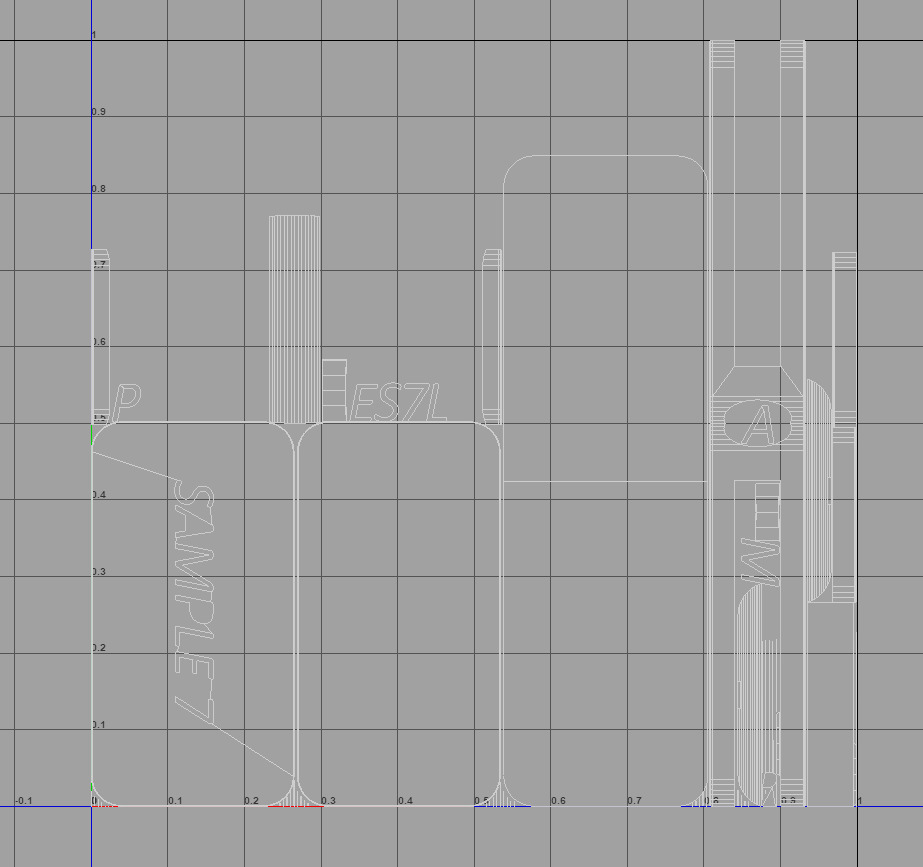 Flash disk 3D print model_6