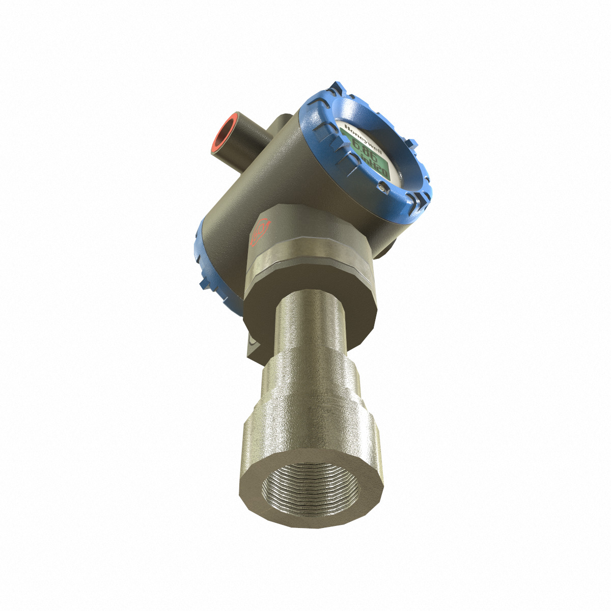 Honeywell Pressure Transmitter Low Poly Low-poly 3D model_8