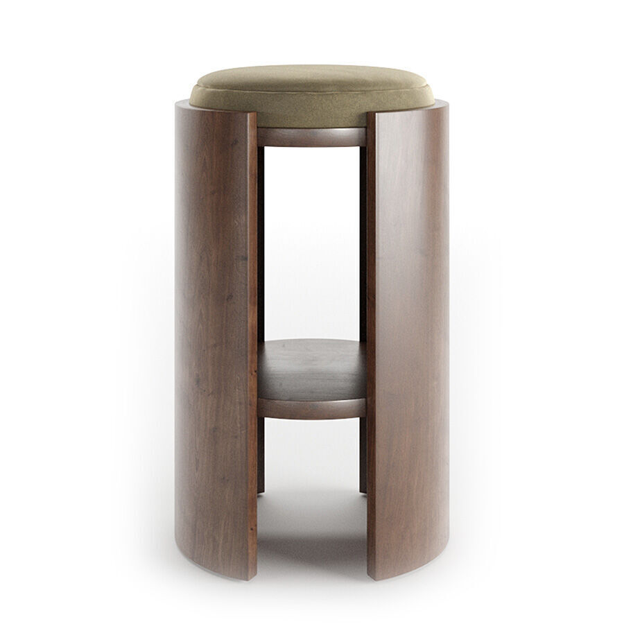 Madison Counter Stool 74cm by Abrego 3D model_1