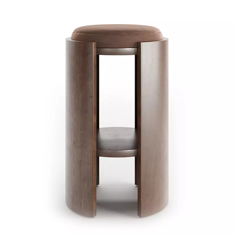 Madison Counter Stool 74cm by Abrego 3D model_0