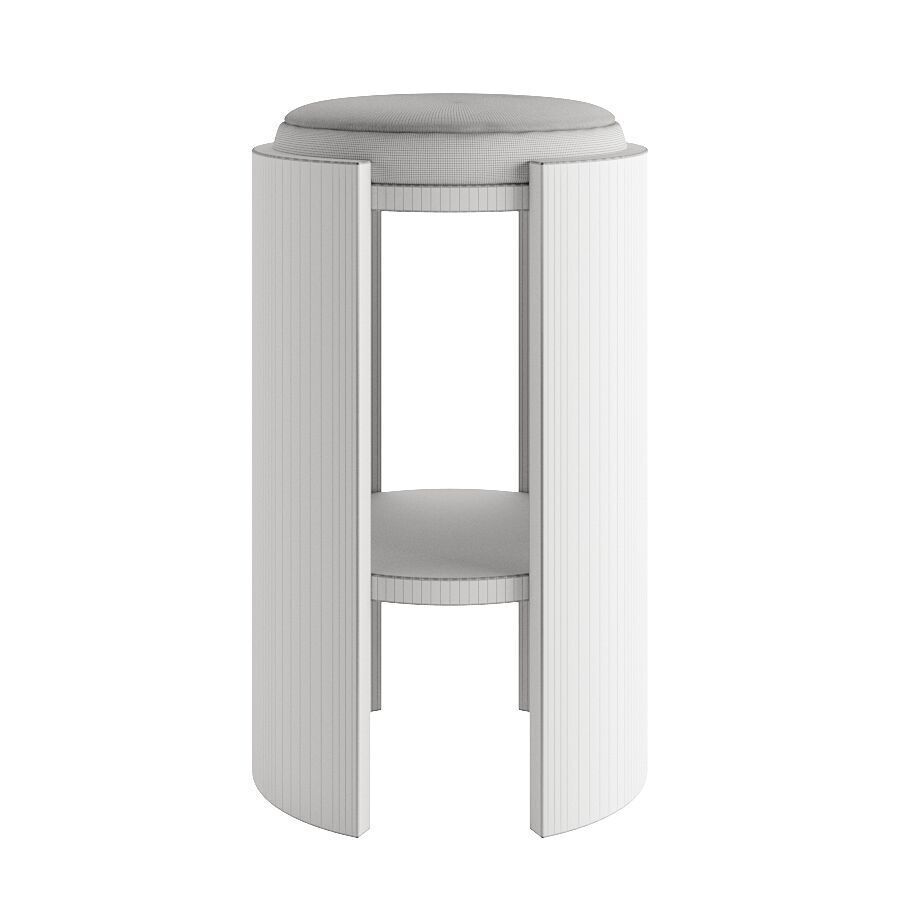 Madison Counter Stool 74cm by Abrego 3D model_6