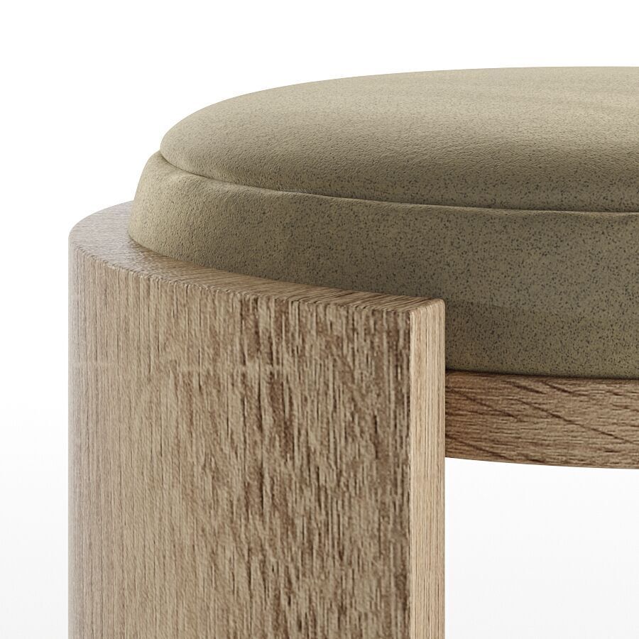 Madison Counter Stool 74cm by Abrego 3D model_12