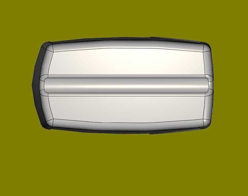 Plastic canister for engine oil A and AK 1L 3D print model_4