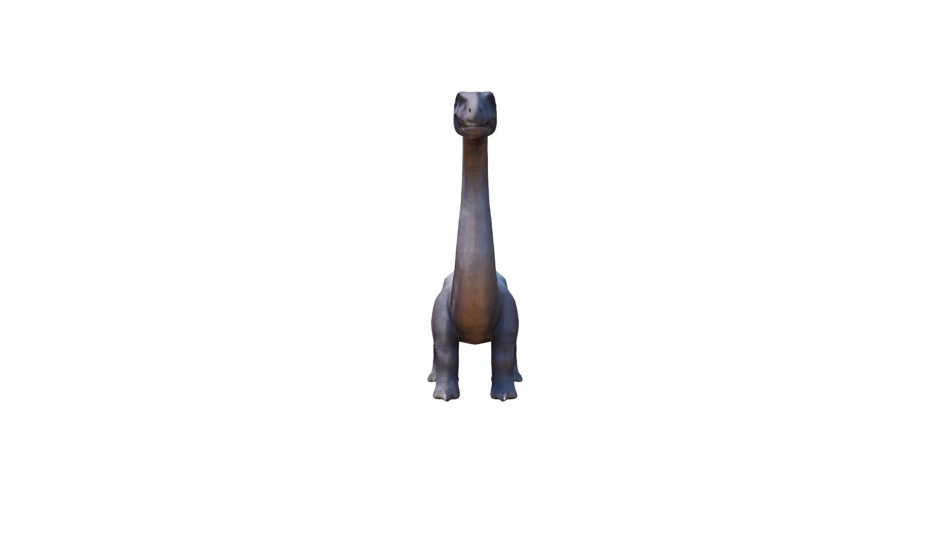 3d Render Brachiosaurus One Of The Largest Sauropod Dinosaur 3D model_2