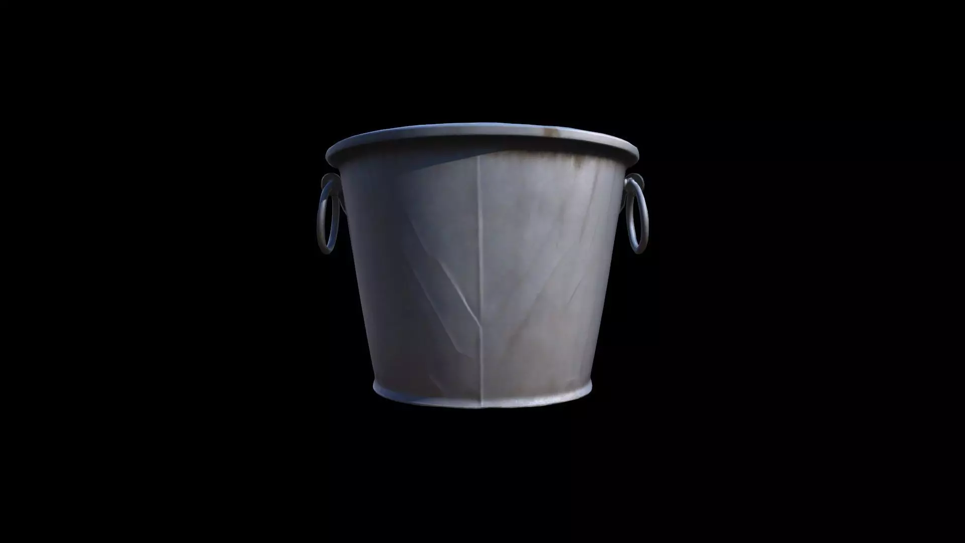 3d Render Plastic Household Bucket 3D model_0