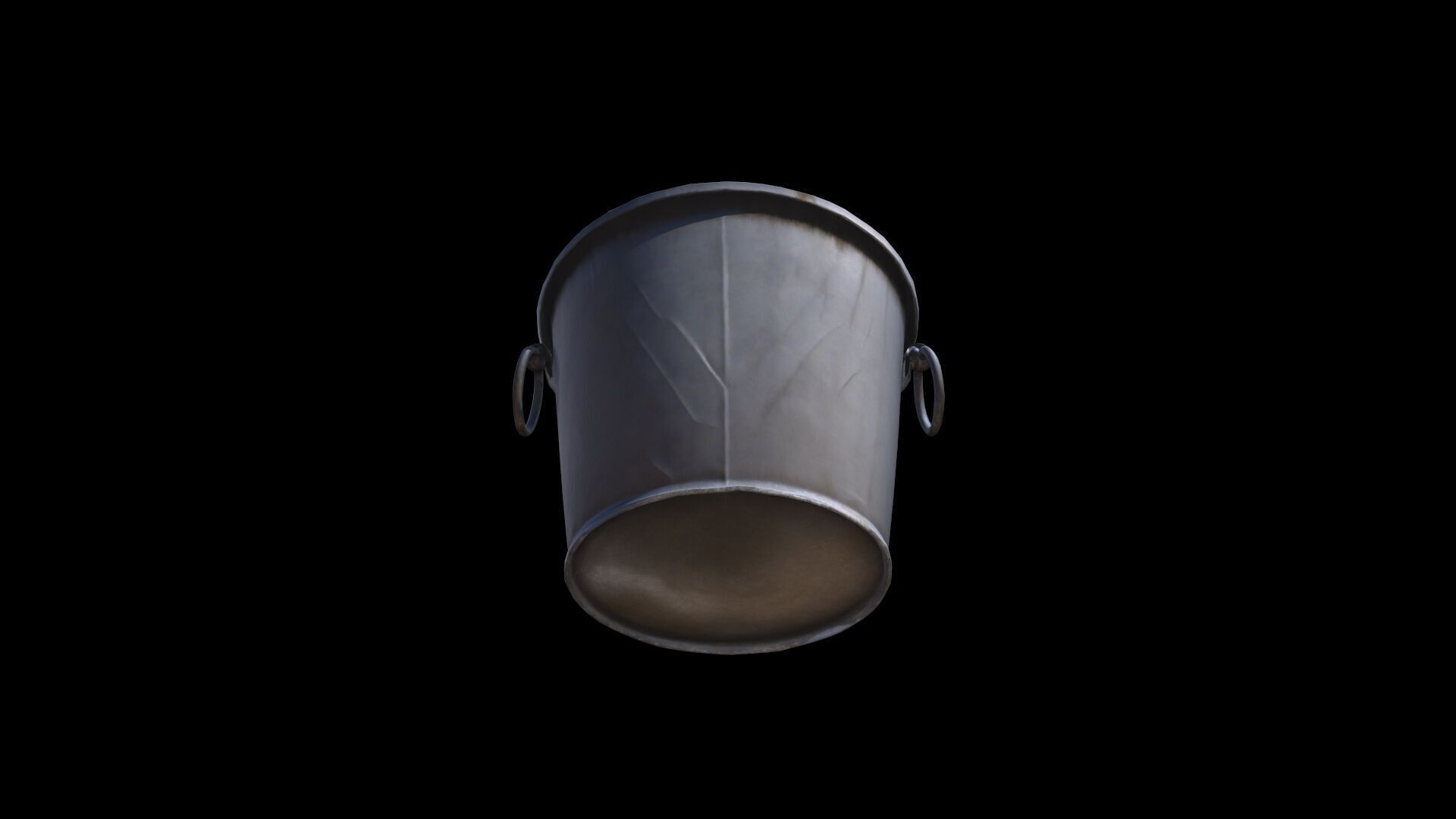 3d Render Plastic Household Bucket 3D model_3