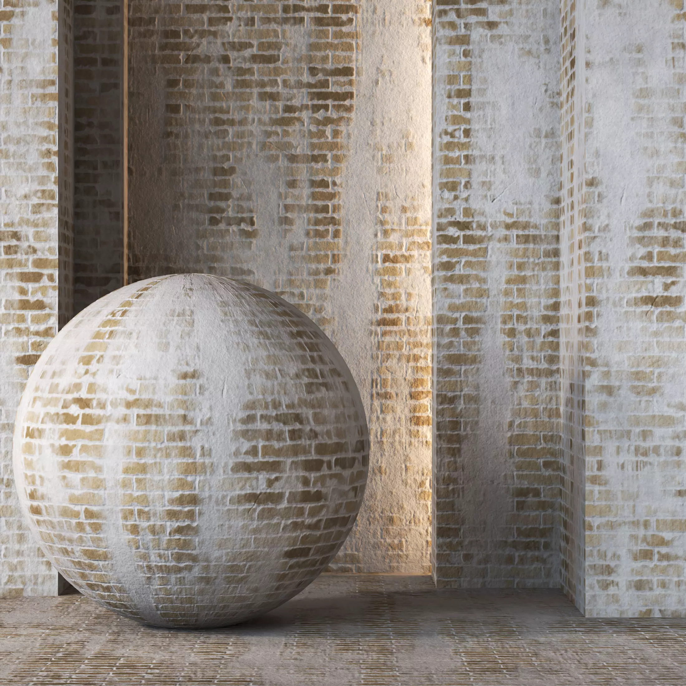 Rustic Brick Wall Texture 4K - Seamless Texture_0