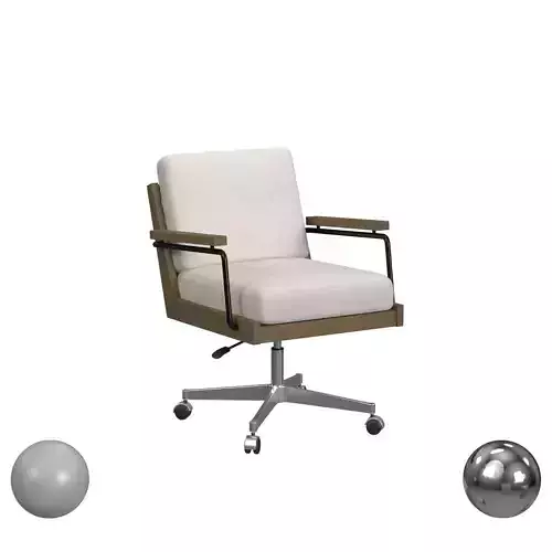 Kylo Upholstered Swivel Desk Chair