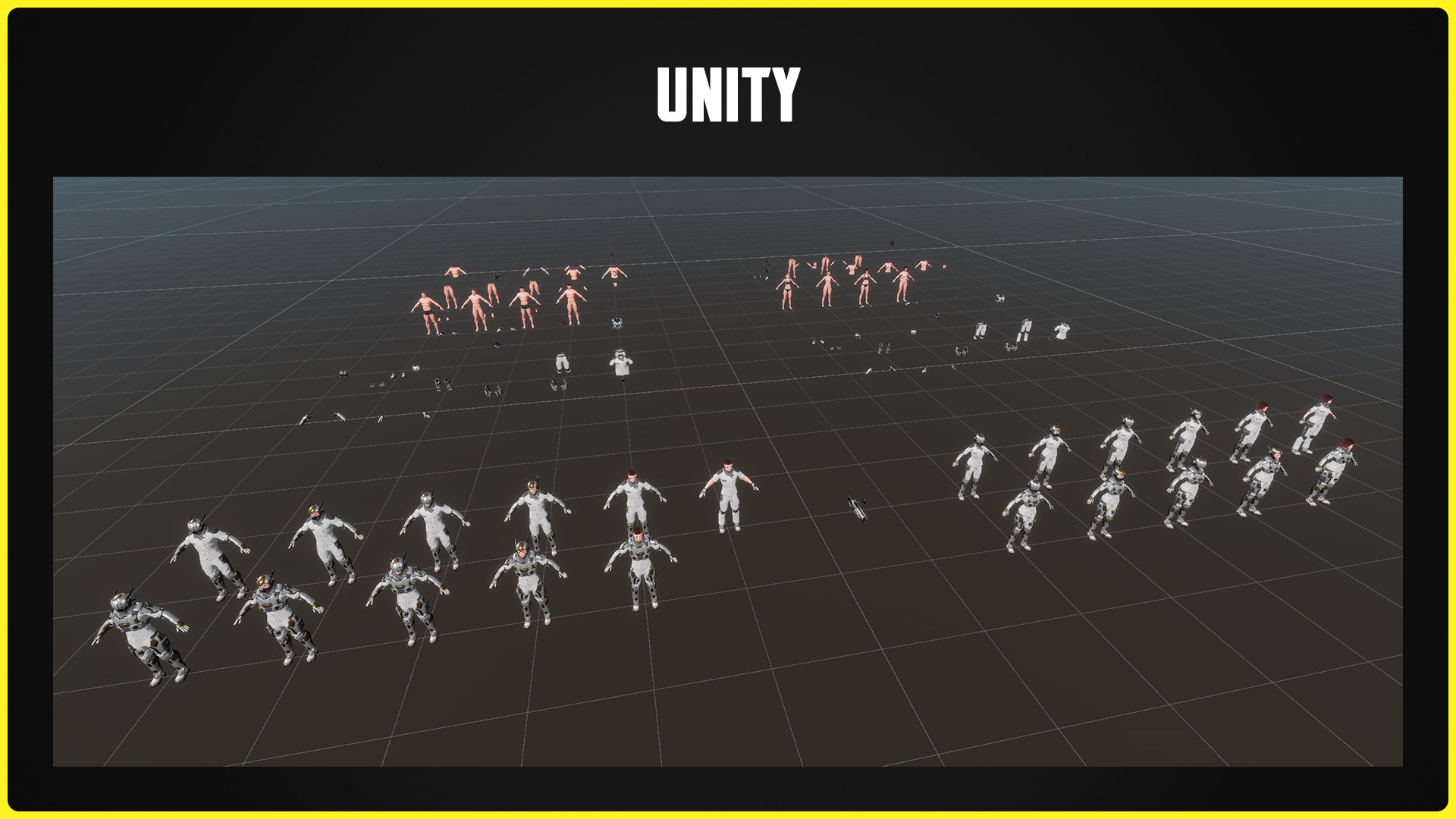 Modular Sci-fi Characters 03 Low-poly 3D model_21