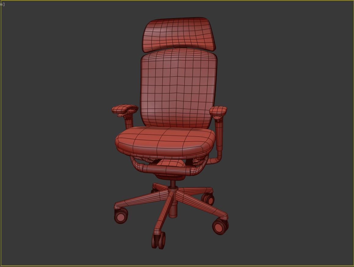 Office chair 3D print model_1