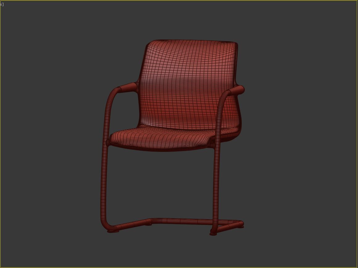 Office chair 3D print model_1