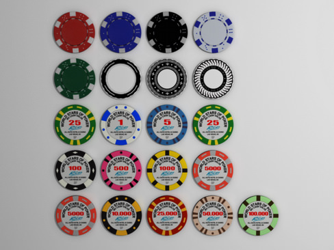 Poker Collection 3D model_11