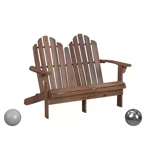 ADIRONDACK DOUBLE BENCH