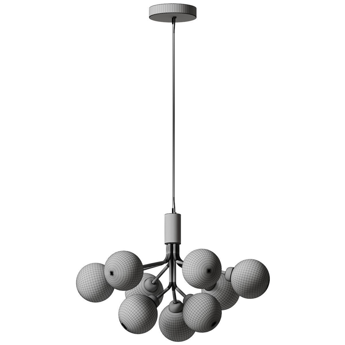 Nuura APIALES gold 3D model_2