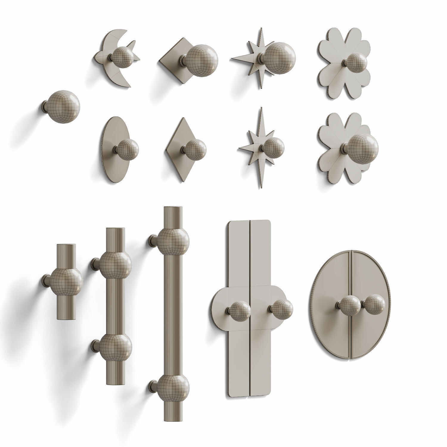 Furniture handles 3D model_1