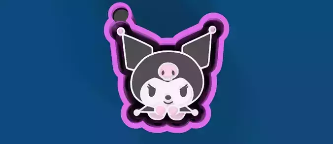 Kuromi Versatile Mold  Cute  Sassy Design