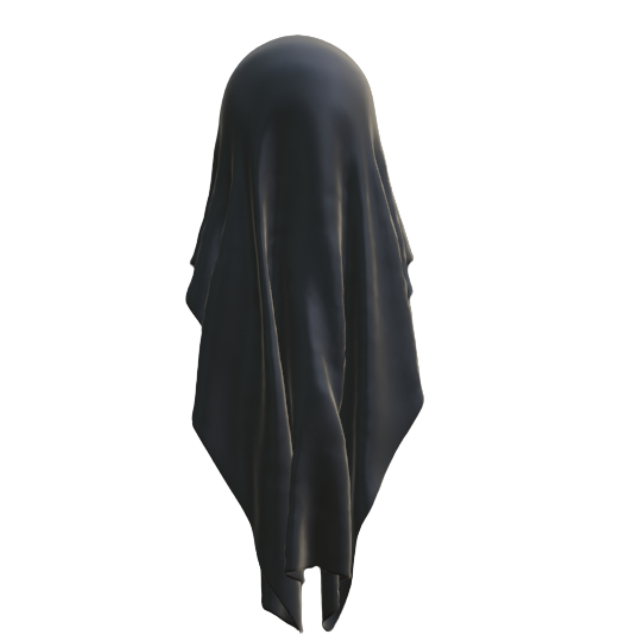 Muslim Niqab 3D model_3