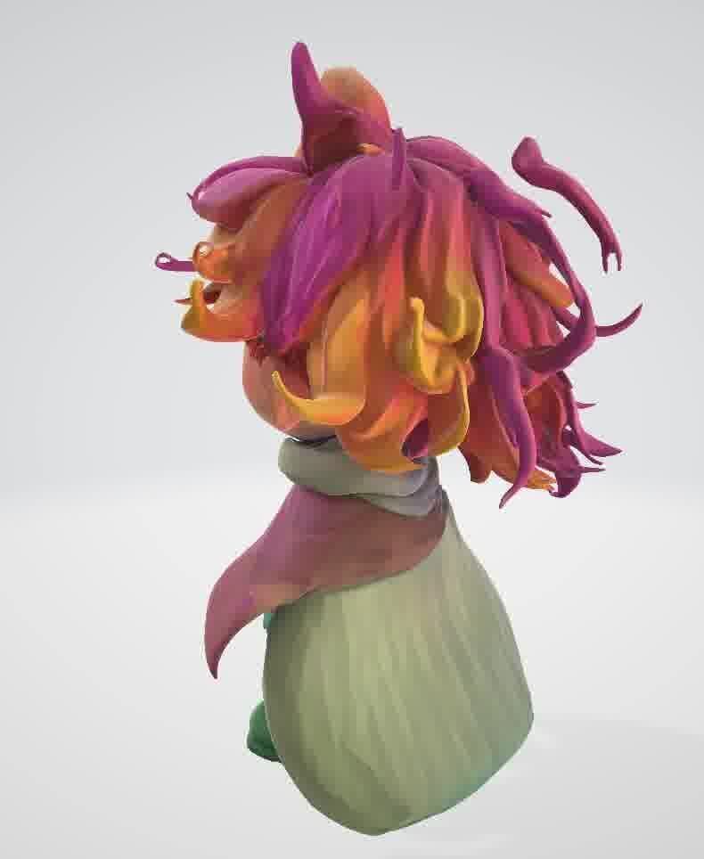 Cartoon Boy 3D Printable STL Model 3D print model_48