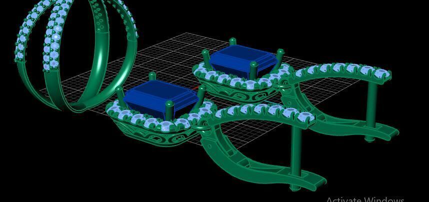 Emerald Ring 3dm 3D print model_2