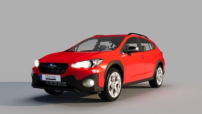 Subaru Crosstrek 3d Vehicle Model 3D model