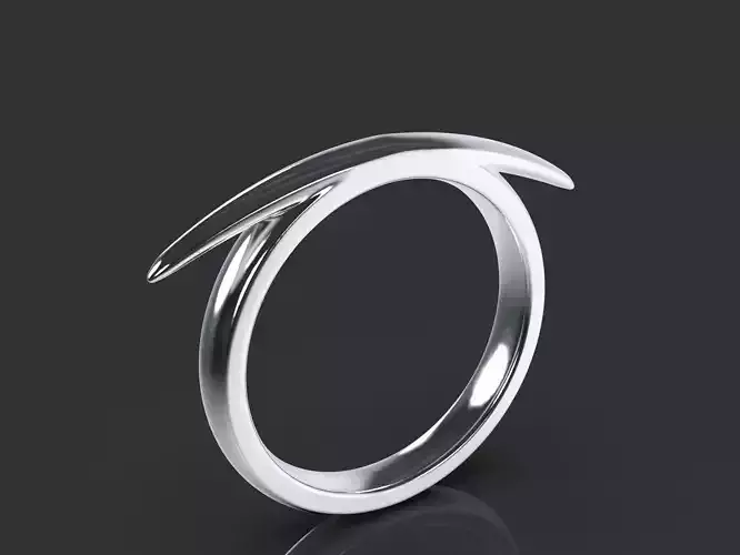 Elegant Minimalist Self-Defense Ring for Women