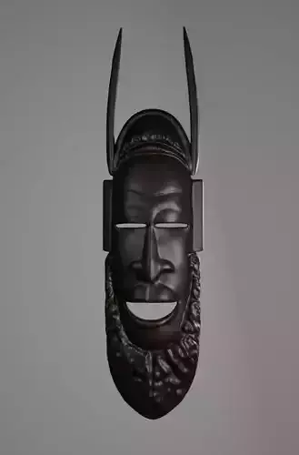 African mask
