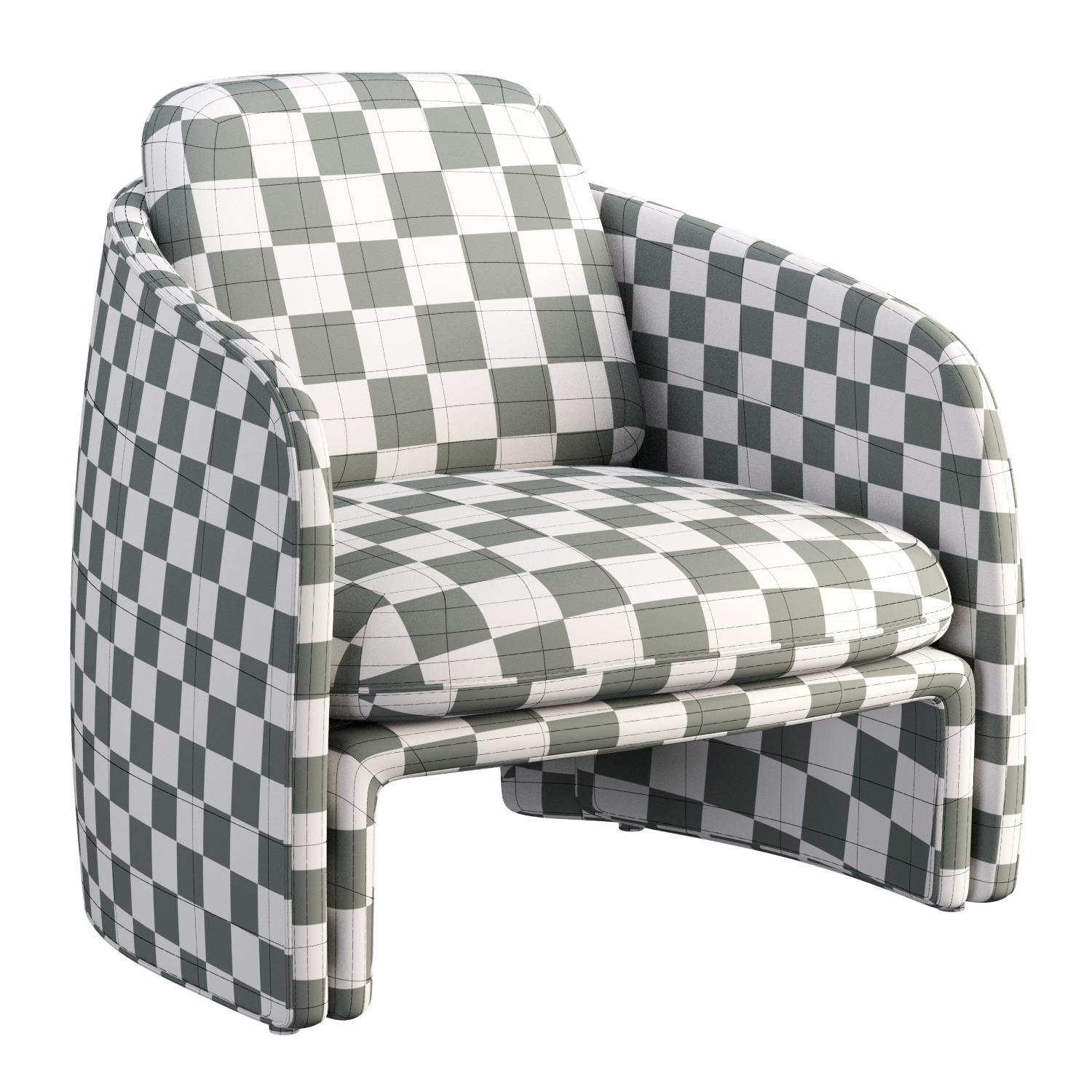 Warren Low-poly 3D model_2