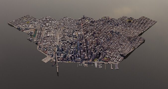 San Francisco City 3d model  3D model 6