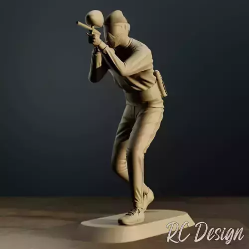 Paintball Player Jugador