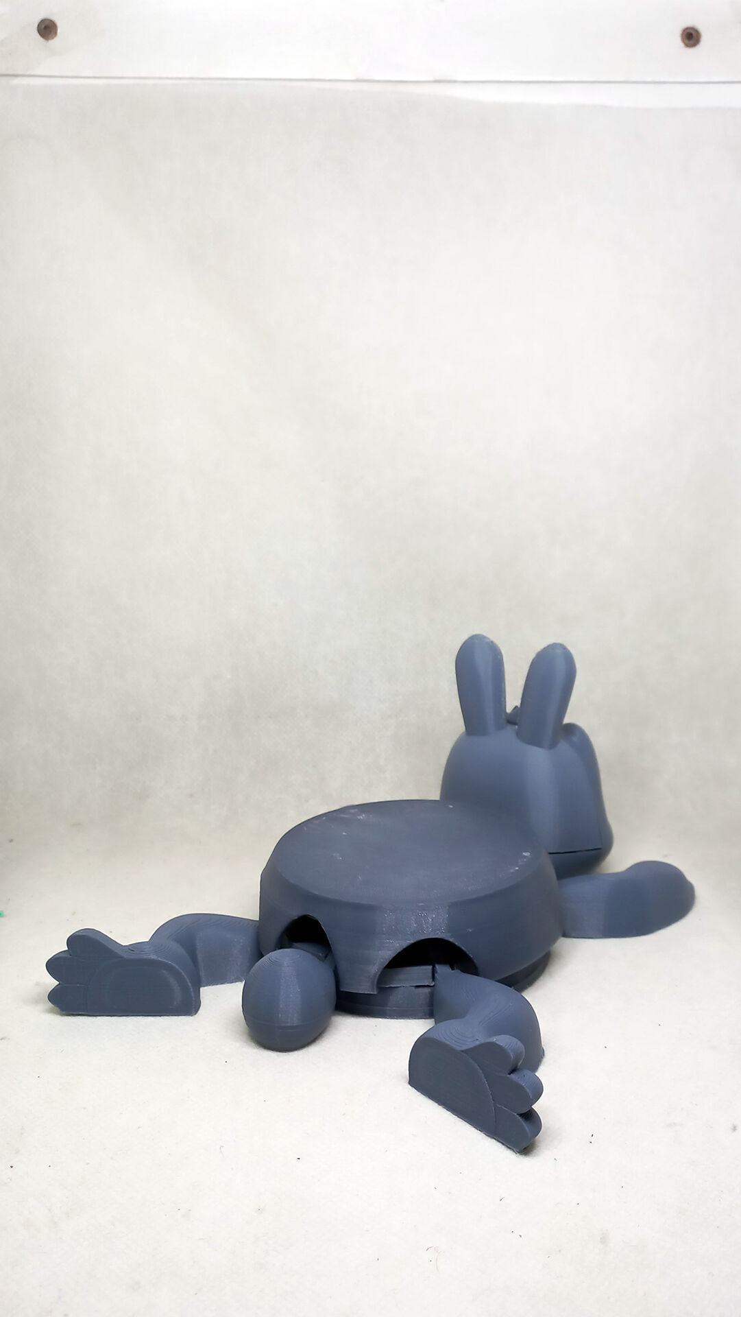 bunny cup holder No Supports needed 3D print model_16