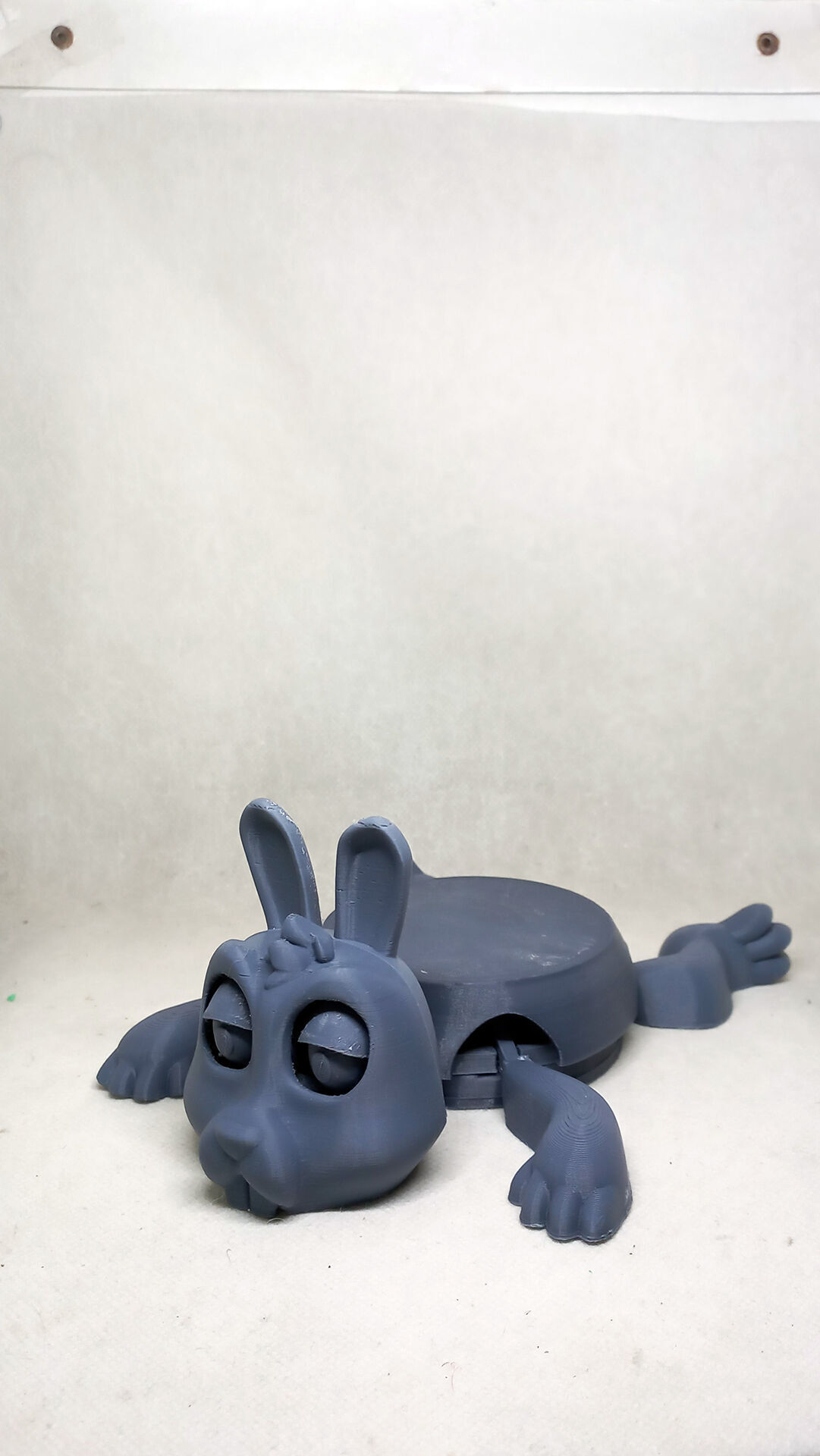 bunny cup holder No Supports needed 3D print model_12