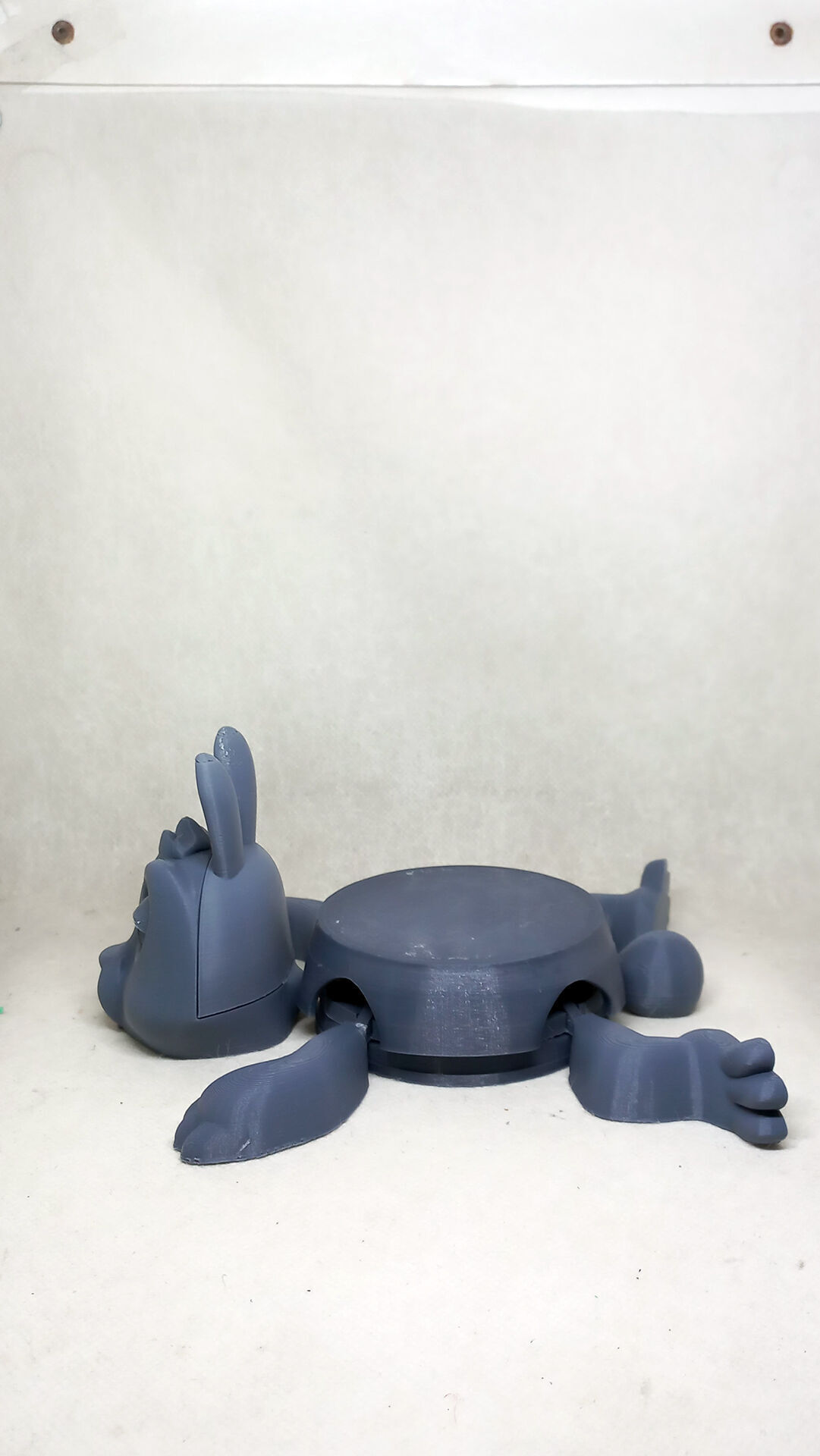 bunny cup holder No Supports needed 3D print model_18