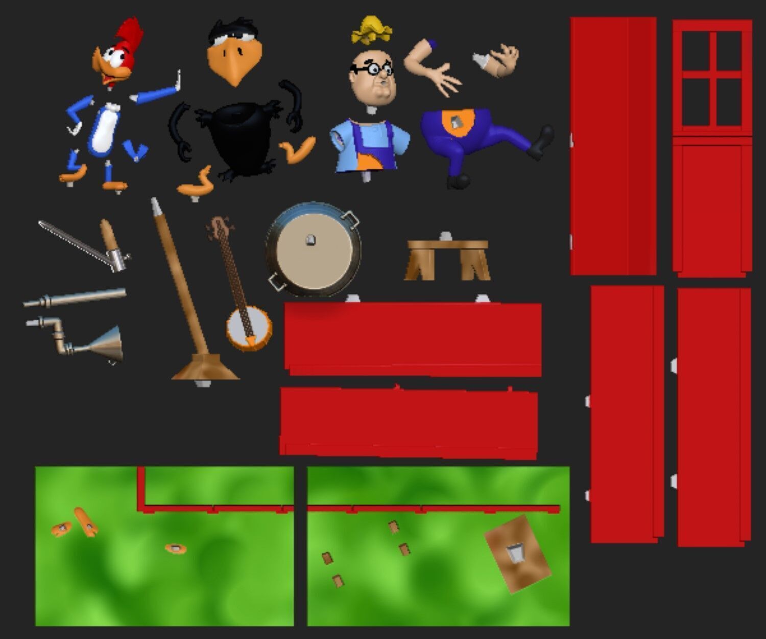 Woody Woodpecker Crowin Pains 3D print model_3