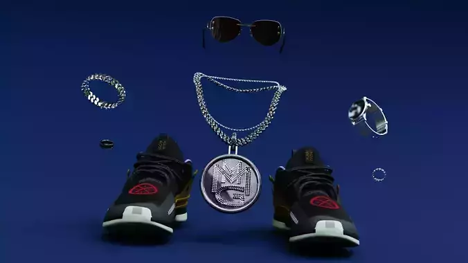 Rick Ross Assets 3D model