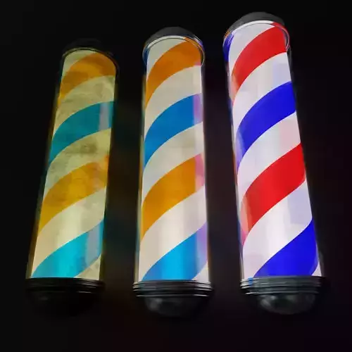 Barber Pole  variable age and wear