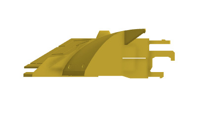 CRUSH GEAR KING 2 FRONT WEAPON 3D PRINT 3D print model_1