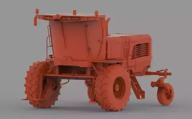 John Deere W260 3D print model