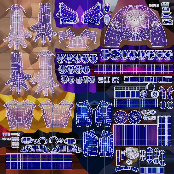 Cartoon Soldier Game Character Low-poly 3D model_2