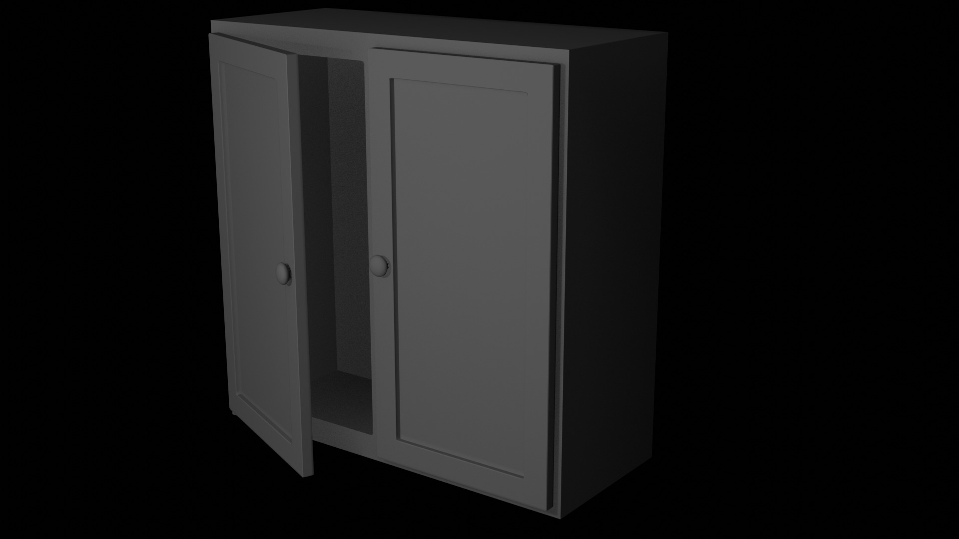 Posable 3D Cabinet 3D model_3