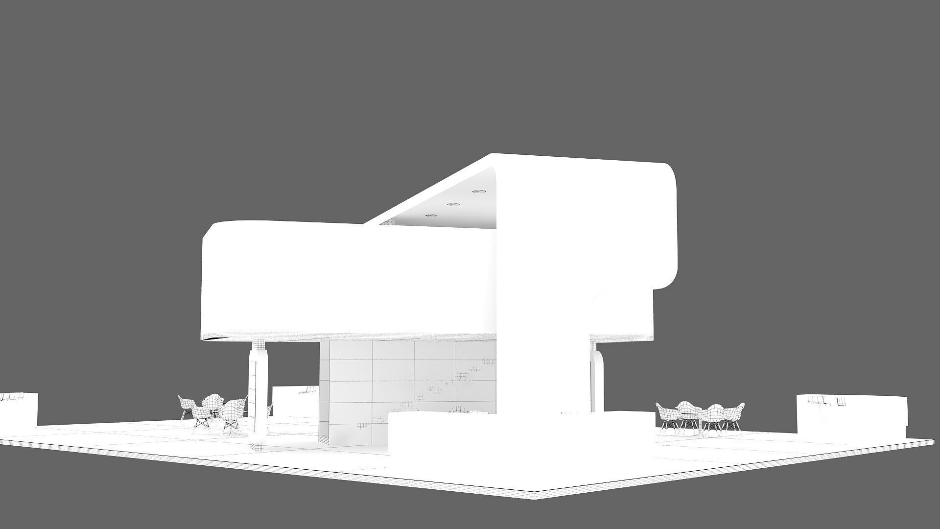 3d model Exhibition Booth 3D model_14