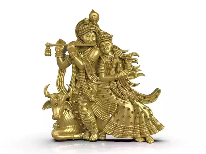 Radhakrishna 3dprint model file-4