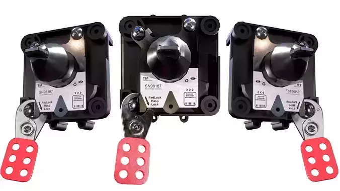 Lockout-Tagout Low-poly 3D model